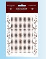 Kryształki samoprz. 3 mm 527 szt ,kolor czarny Kryształki samoprz. 3 mm 527 szt ,kolor czarny